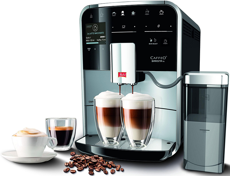 Máy Pha Cà Phê Tự Động Melitta Barista TS Smart-Silver