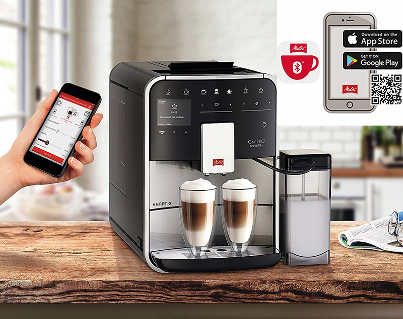 Máy Pha Cà Phê Tự Động Melitta Barista T Smart-Stainless Steel