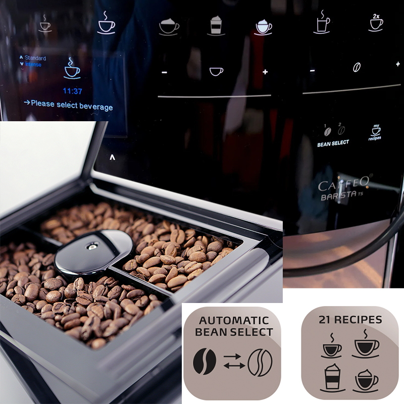 Máy Pha Cà Phê Tự Động Melitta Barista TS Smart-Stainless Steel