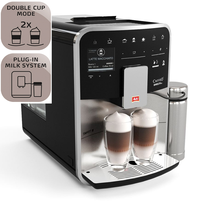 Máy Pha Cà Phê Tự Động Melitta Barista TS Smart-Stainless Steel