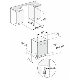 Máy Rửa Bát Miele G 7310 SCU AutoDos