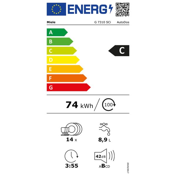 Máy Rửa Bát Miele G 7310 SCi AutoDos