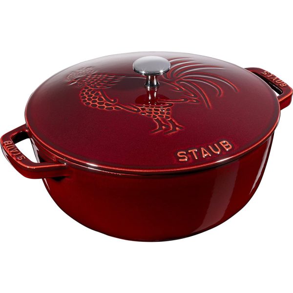 Nồi Gang Staub Cootte Francais 40501-015-0 24cm Grenadine