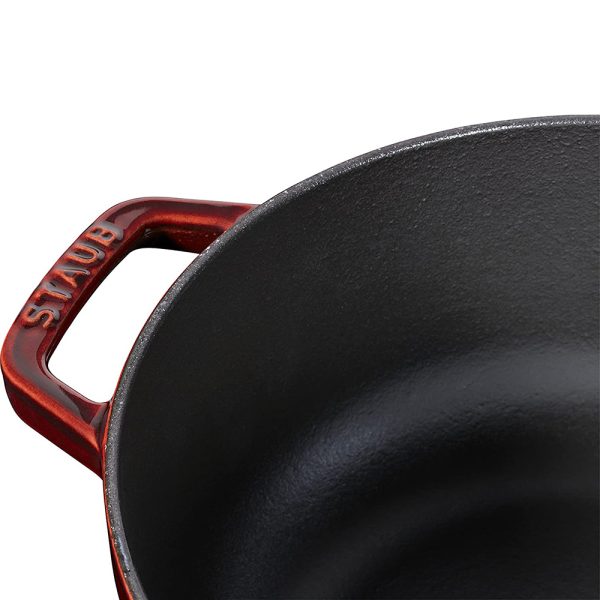 Nồi Gang Staub Cootte Francais 40501-015-0 24cm Grenadine