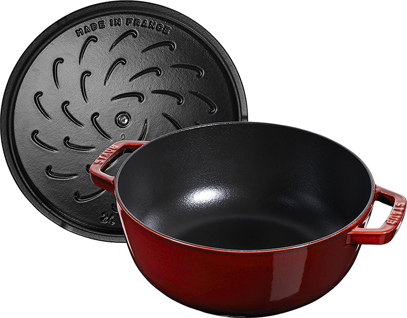 Nồi Gang Staub Cootte Francais 40501-015-0 24cm Grenadine