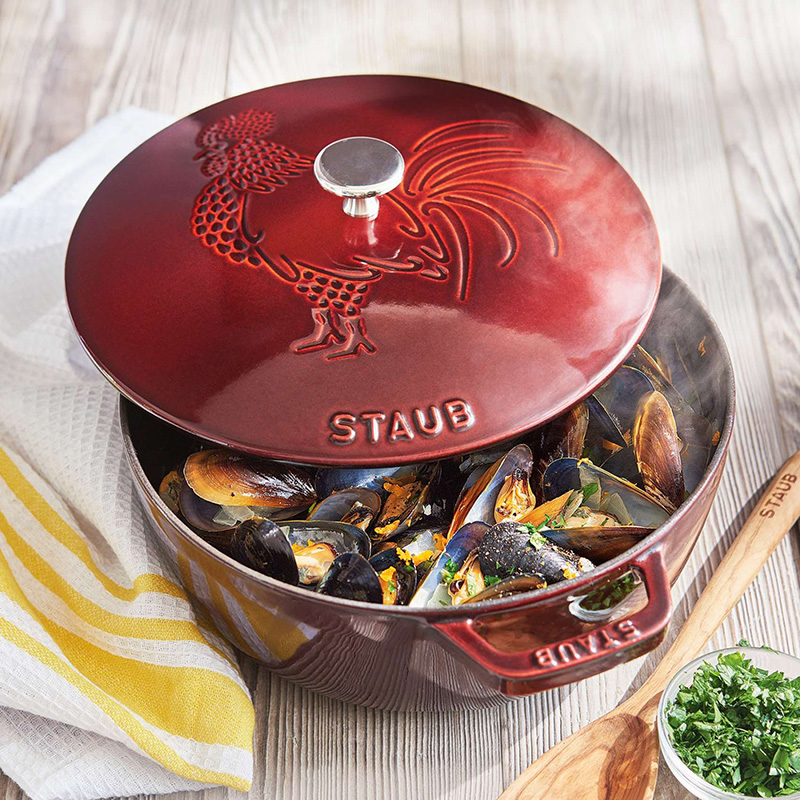 Nồi Gang Staub Cootte Francais 40501-015-0 24cm Grenadine