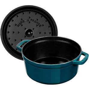 Nồi Gang Staub La Cocotte 40510-593-0 Size 20cm Màu Xanh Dương Đậm