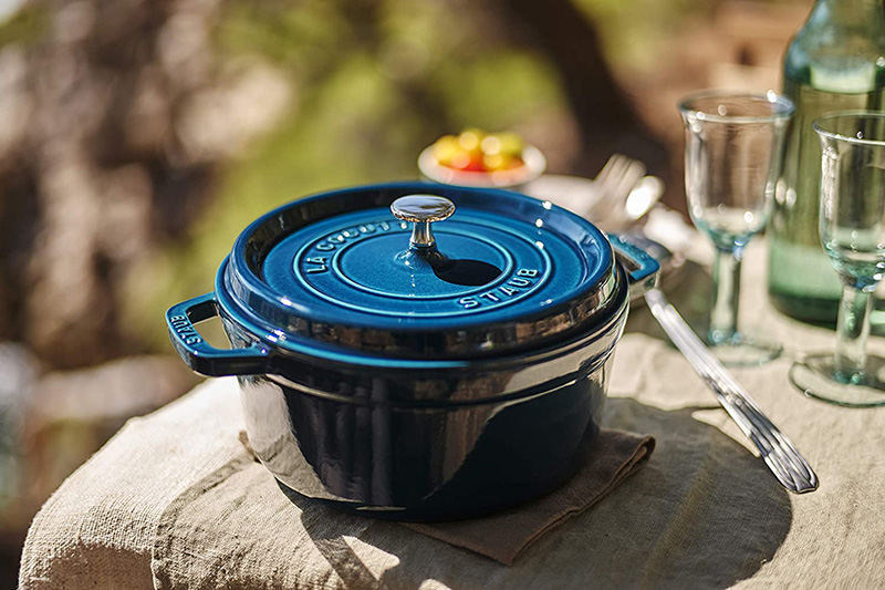 Nồi Gang Staub La Cocotte 40510-593-0 Size 20cm Màu Xanh Dương Đậm